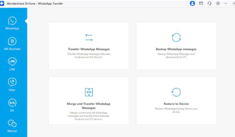 access transfer whatsapp messages